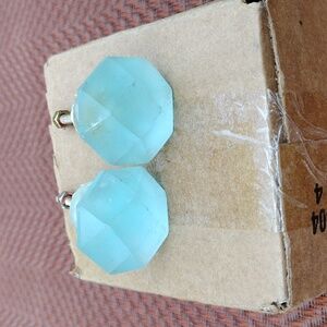 Frosted glass drawer pulls set